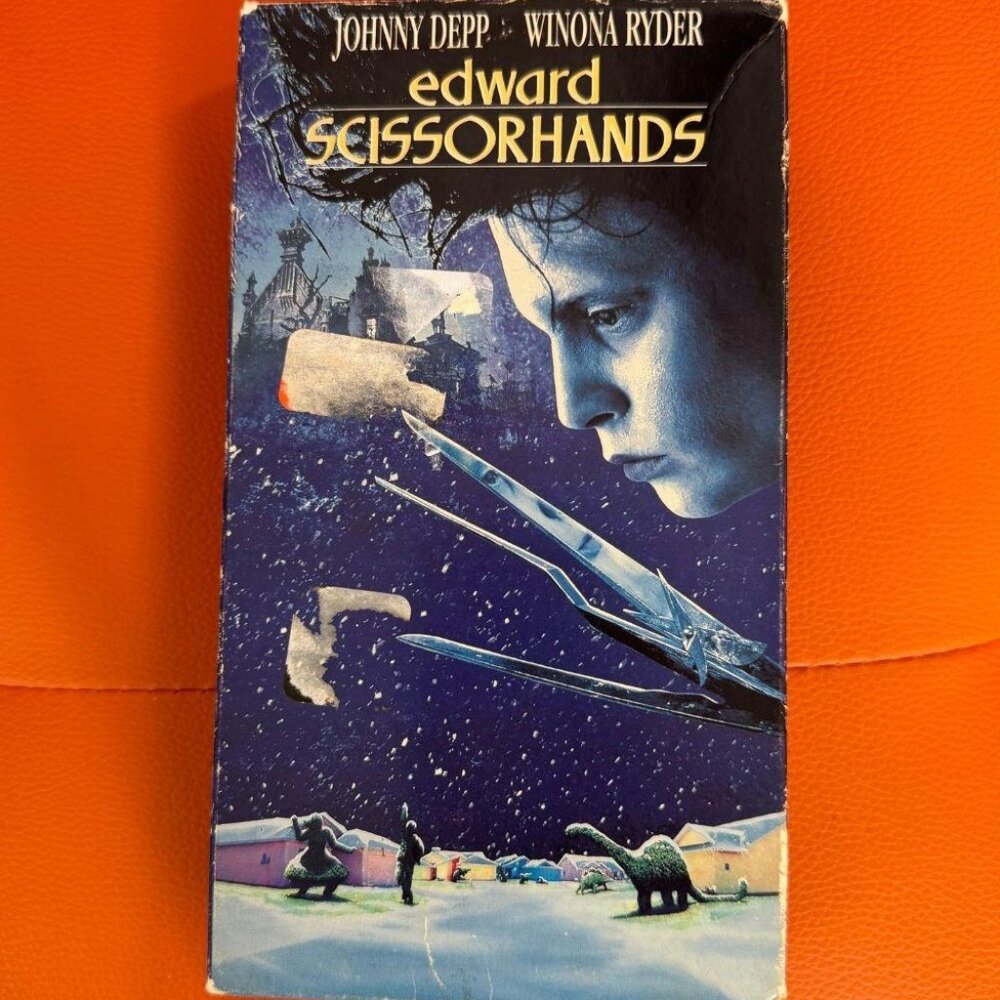 EDWARD SCISSOR‎ HANDS VHS